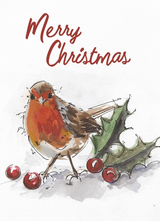 Christmas Tree and Robin (Mixed Pack) - Image 2